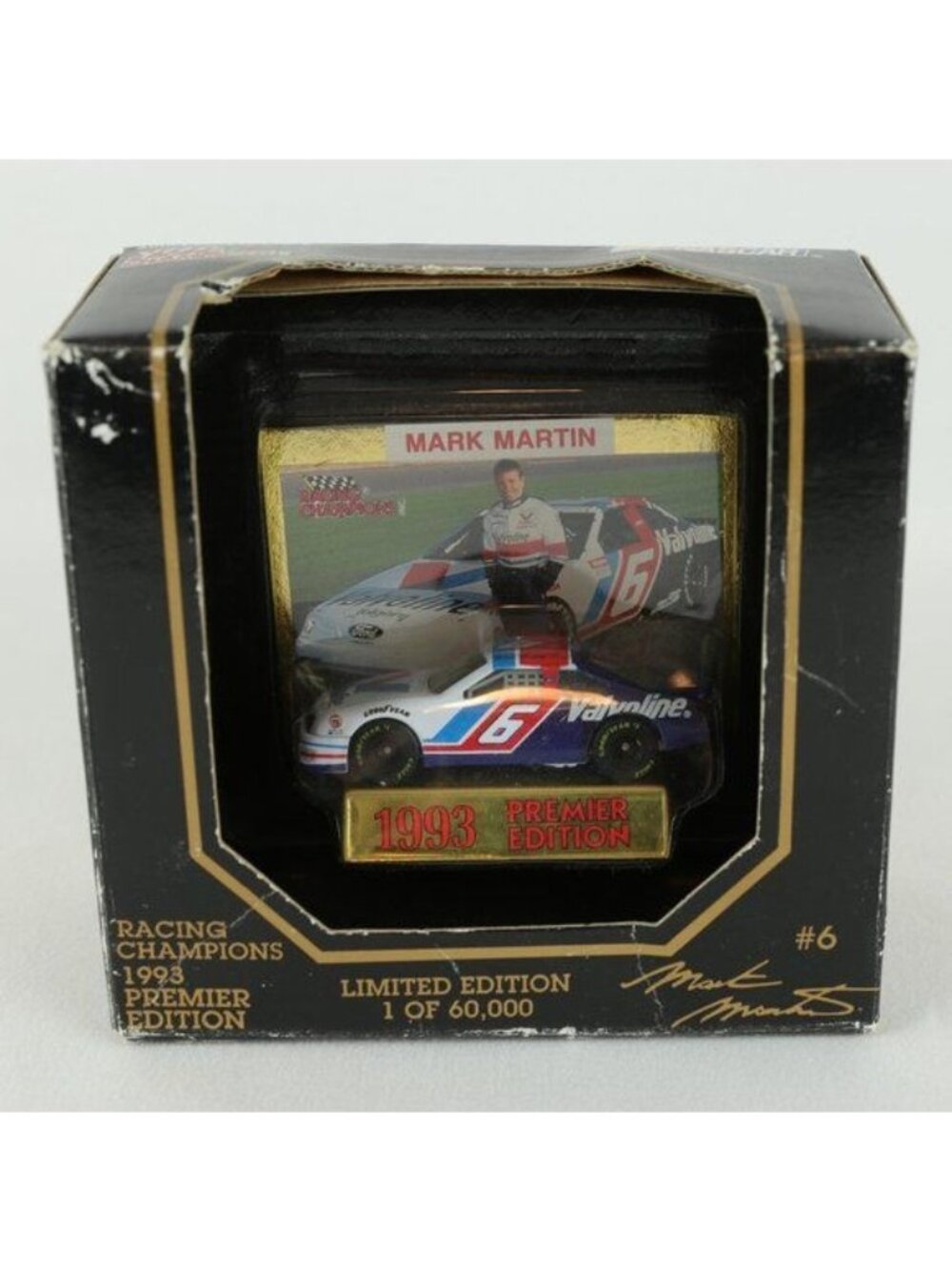 Racing Champions Mark Martin 1993 Premier Edition #6 Valvoline Ford Diecast